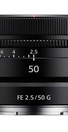 Sony SEL50F25G 50mm f/2,5 G FE