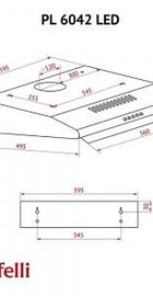 Perfelli PL 6042 W LED