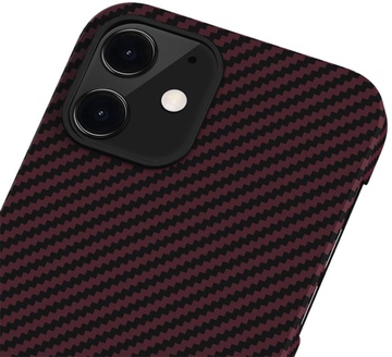 Pitaka MagEZ Case Twill for iPhone 12 mini Black/Red (KI1203)