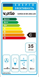 Ventolux GARDA 60 BK (900) LED