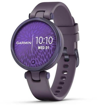 Garmin Lily Midnight Orchid Bezel with Deep Orchid Case and Silicone Band (010-02384-12) (UA)