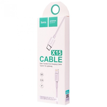 Hoco X15 Quick Charging Lightning to USB-C Cable