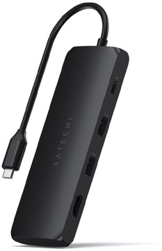 Satechi USB-C Hybrid Multiport Adapter Black (ST-UCHSEK)