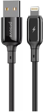 Proove Flex Metal Lightning 2.4A (1m) Black