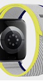 Apple Trail Loop Band for Watch 42mm/44mm/45mm/49mm Grey-Blue-Yellow (high copy)