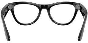 Ray-Ban Meta Skyler Gen 2 Standard Shiny Black Frame / Clear Lenses (RW4014 601/SB 52-20)