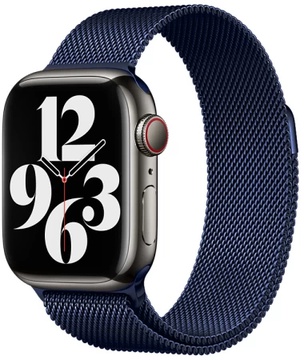 Apple Milanese Loop for Watch 42mm/44mm/45mm/46mm/49mm Blue (high copy)
