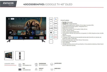 Aiwa 40GO50804FHD