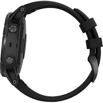 Garmin Fenix 5 Plus Sapphire Black with Black Band (010-01988-00)