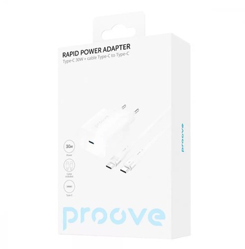 Proove Rapid 30W (Type-C) + Cable Type-C to Type-C