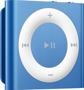 Apple iPod shuffle 4Gen 2GB Blue (MD775)