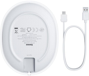 Baseus Jelly Wireless Charger 15W White (WXGD-02)