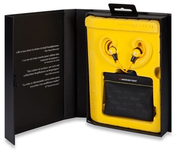 Monster iSport LiveStrong with ControlTalk Уellow