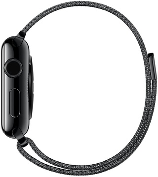 Apple Watch 38mm Space Black Stainless Steel Case with Space Black Milanese Loop (MMFK2)