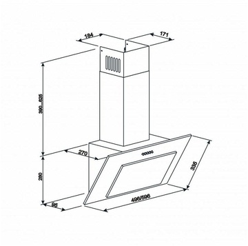 Eleyus Vertical 700 50 BG