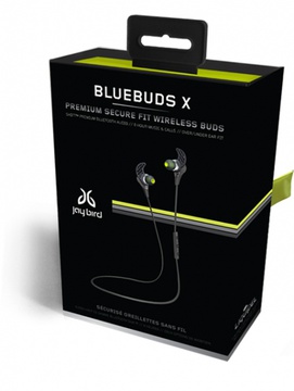 JayBird BlueBuds X Midnight Black