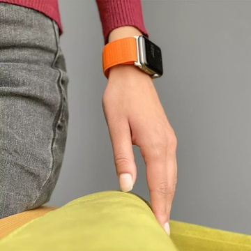 Apple Alpine Loop Band Medium for Watch 42mm/44mm/45mm/49mm Orange (high copy)