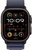 Apple Watch Ultra 2 GPS + Cellular 49mm Black Titan. Case w. Navy Alpine Loop - Small (MYTF3+MYPW3)
