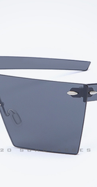 20/20 Brand Vintage Sunglasses Flat Lens Smoke (model 1604)