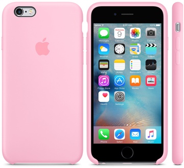 Apple iPhone 6s Silicone Case Light Pink (MM622)