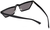 HBK Sexy Cat Eye Sunglasses (c1 black/grey/black)
