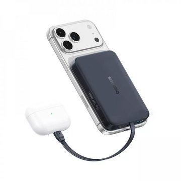 Baseus EnerFill FM11 with Built-in Type-C Cable 10000mAh 30W Black