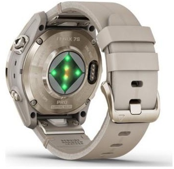 Garmin Fenix 7S Pro Sapphire Solar Soft Gold w. Limestone L. Band (010-02776-30)