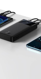 Baseus Bipow Digital Display 20W 20000 mAh Black (PPDML-M01)
