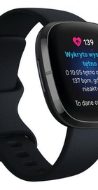 Fitbit Sense Carbon/Graphite Stainless Steel (FB512BKBK)