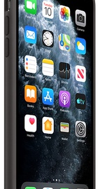 Apple iPhone 11 Pro Max Silicone Case - Black (MX002)