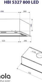 Minola HBI 5327 I 800 LED