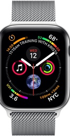 Apple Watch Series 4 GPS + Cellular 44mm Stainless Steel Case with Milanese Loop (MTV42, MTX12)