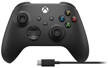 Microsoft Xbox Series X | S Wireless Controller Carbon Black + USB Cable (XOA-0010, 1V8-00002)
