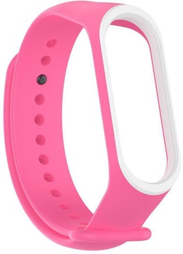 Xiaomi Silicone Mi Band 3/4 Pink/White