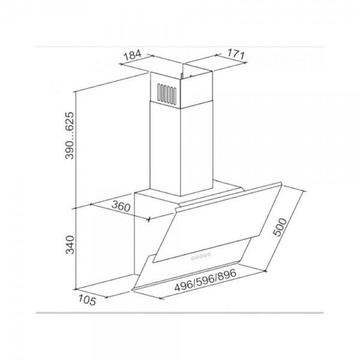 Eleyus VERTICAL 470 60 WH