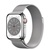 Apple Watch Series 8 GPS + Cellular 45mm Silver Stainless Steel Case with Milanese Loop Silver (MNKG3/MNKJ3)