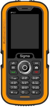 Sigma mobile X-treme IP67 Black Orange (UA UCRF)