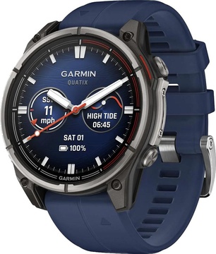 Garmin Quatix 8 47 mm AMOLED Marine GPS Smartwatch (010-02904-51)