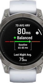Garmin Epix Pro Gen 2 Sapphire 47mm Titanium w. Whitestone Band (010-02803-20/21)