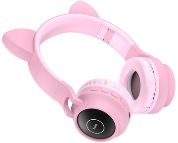 Hoco W27 Cat Ear Pink