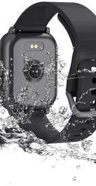 Lemfo T55 c цветным дисплеем и тонометром (Черный)
