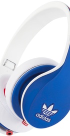Monster Adidas Originals Limited Over-Ear Blue and Red over White