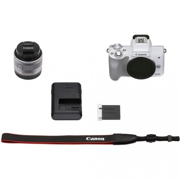 Canon EOS M50 Mark II kit (15-45mm) IS STM White (4729C028)