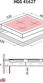 Perfelli HGG 41627 BL