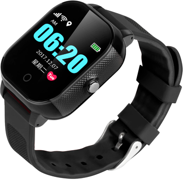 Lemfo DF50 Ellipse Aqua с GPS трекером (Черный)
