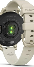 Garmin Lily 2 Active Lunar Gold with Bone Silicone Band (010-02891-00)