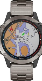 Garmin quatix 6 Titanium Grey with Titanium Band (010-02158-95)