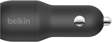 Belkin Boost Up Charge Dual USB-A Car Charger 24W (CCB001BTBK)