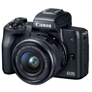 Canon EOS M50 kit (15-45mm +22mm) IS STM Black (2680C055)