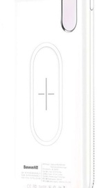 Baseus PowerBank Wireless Charger Thin 10000 mAh White